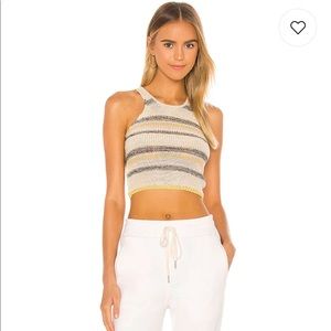 Line & Dot Summer Knits Sweater Tank in Multi